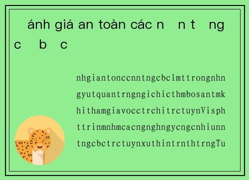 Đánh giá an toàn các nền tảng cờ bạc